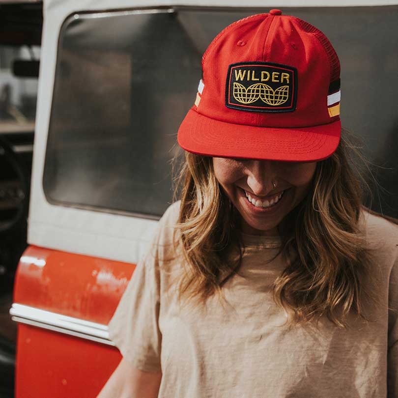 WILDER RED SNAPBACK HAT