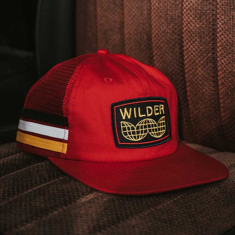 WILDER RED SNAPBACK HAT